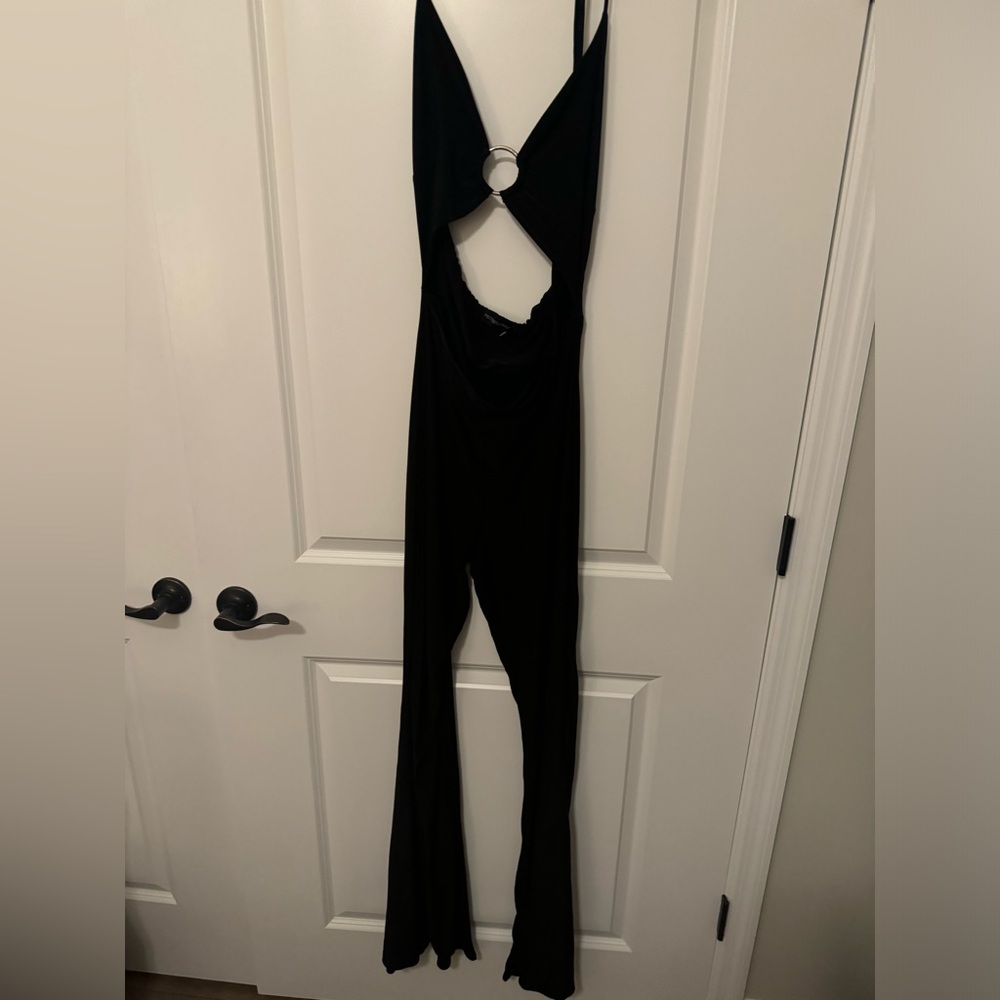 Pretty little thing black cat suit